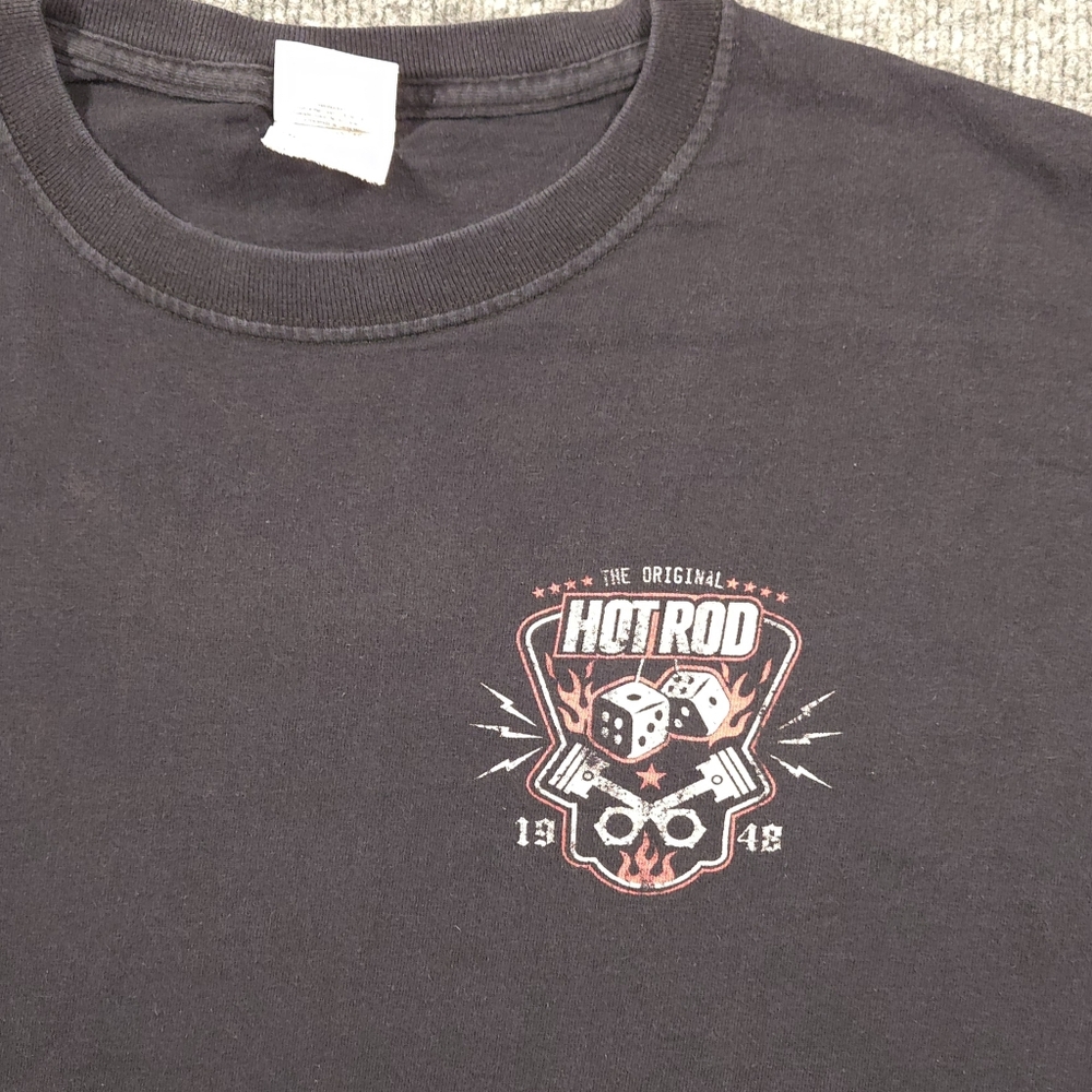Hot Rod Magazine 65th Anniversary Tee 1948-2013 XL Black Fruit of the Loom - Picture 3 of 9